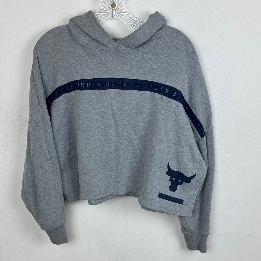 Under Armour Project Rock Crop Hoodie